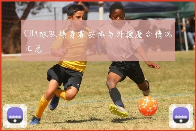CBA球队热身赛安排与外援磨合情况汇总